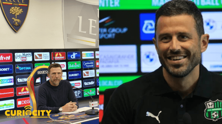 Sassuolo-Lecce, la partita della verità. Le conferenze di DiFra e Grosso