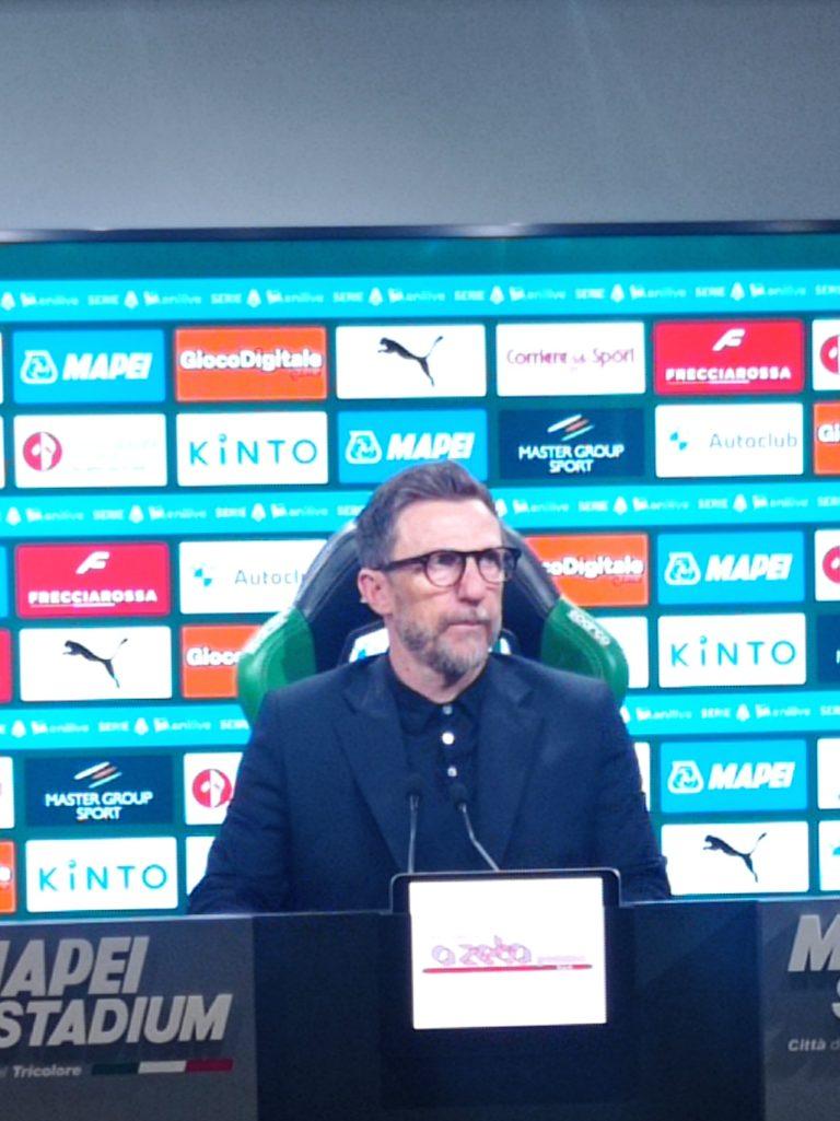 Sassuolo-Lecce 2-3, DiFra: “Bravi e fortunati. E grazie ai nostri splendidi tifosi”