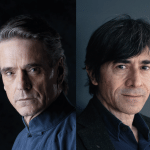 primo piano degli attori Jeremy Iron e Luigi Lo Cascio